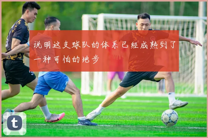 说明这支球队的体系已经成熟到了一种可怕的地步